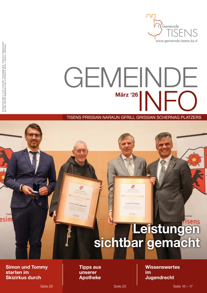 Info sulla comunità Marzo 2026 Info sulla comunità Marzo 2026