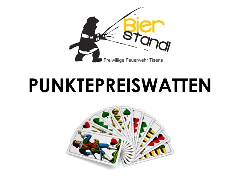 Punkte-Preiswatten beim Bierstandl 