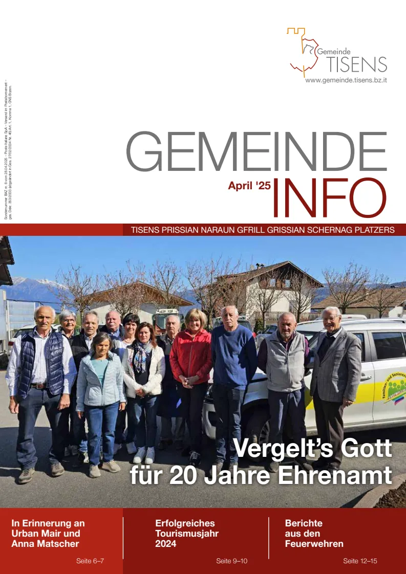 Gemeinde Info april 2025